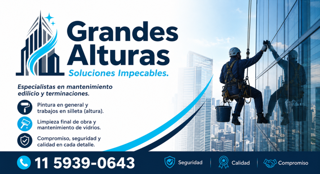 pintura en altura