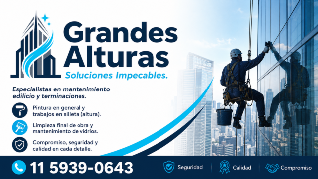 pintura en altura