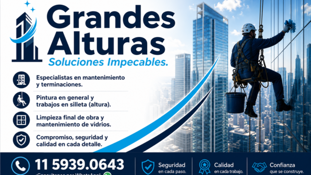 pintor en altura